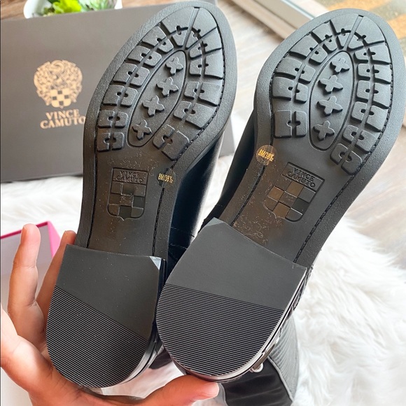 VINCE CAMUTO Pordalia Over The Knee Boot 8M Black - Picture 6 of 8